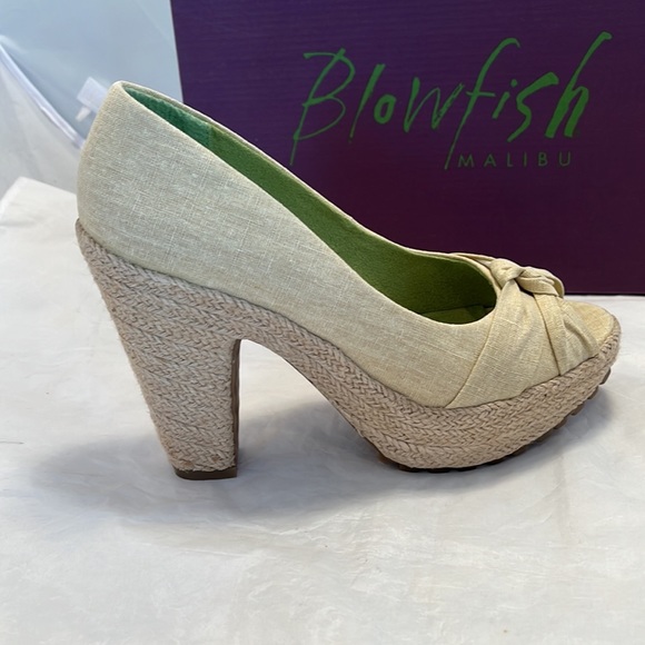 Blowfish Malibu Platform Open Toe Shoes - Picture 9 of 15